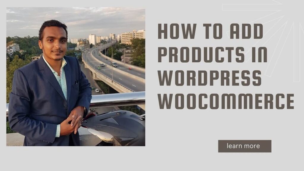 how to add products in wordpress woocommerce